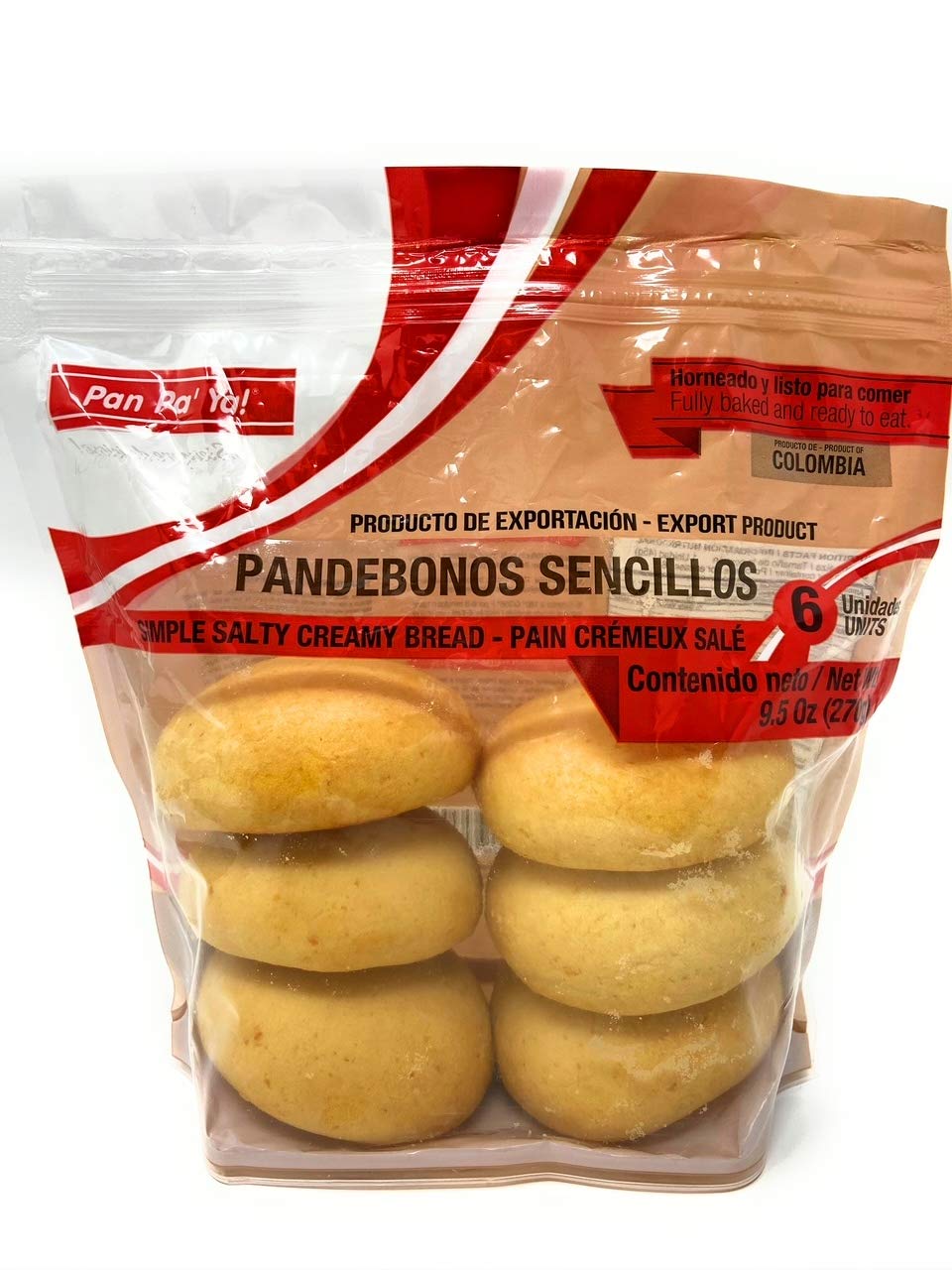 Pan Pa' Ya Pandebono 6 pack