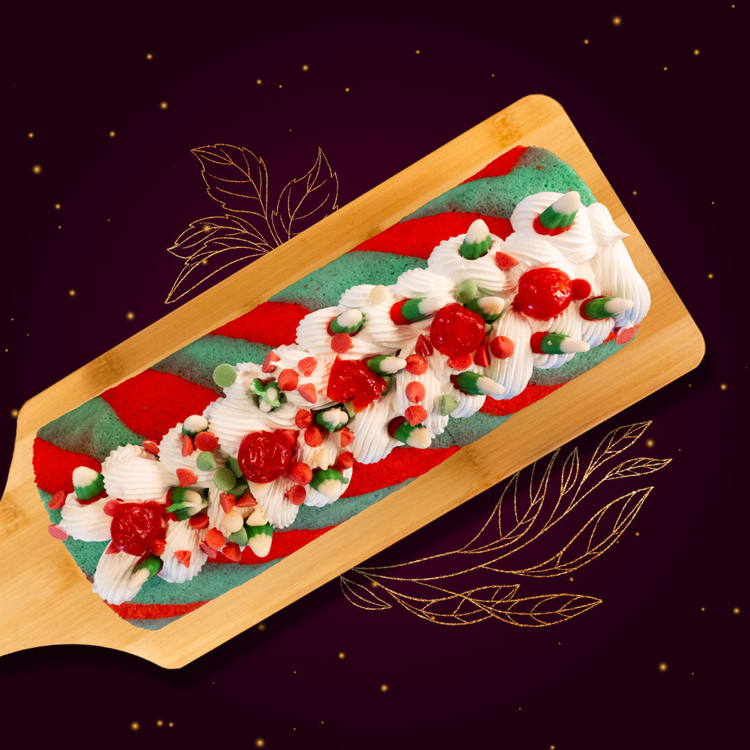 Brazo de Reina Navideño - Christmas Swiss Roll PRE-ORDER