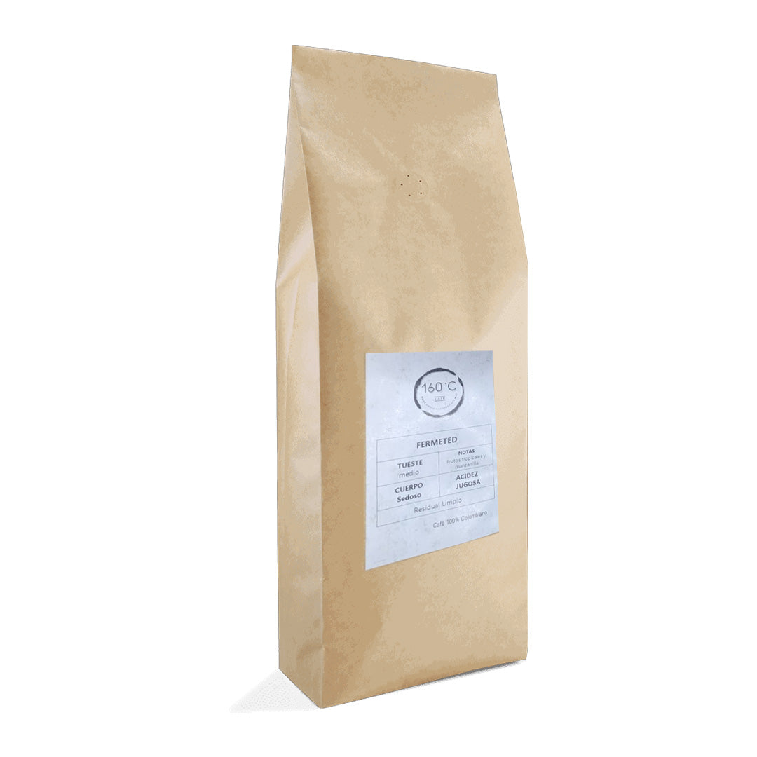 160˚C Colombian Whole Coffee 65hr Fermented - Café Entero Fermentado 1kg