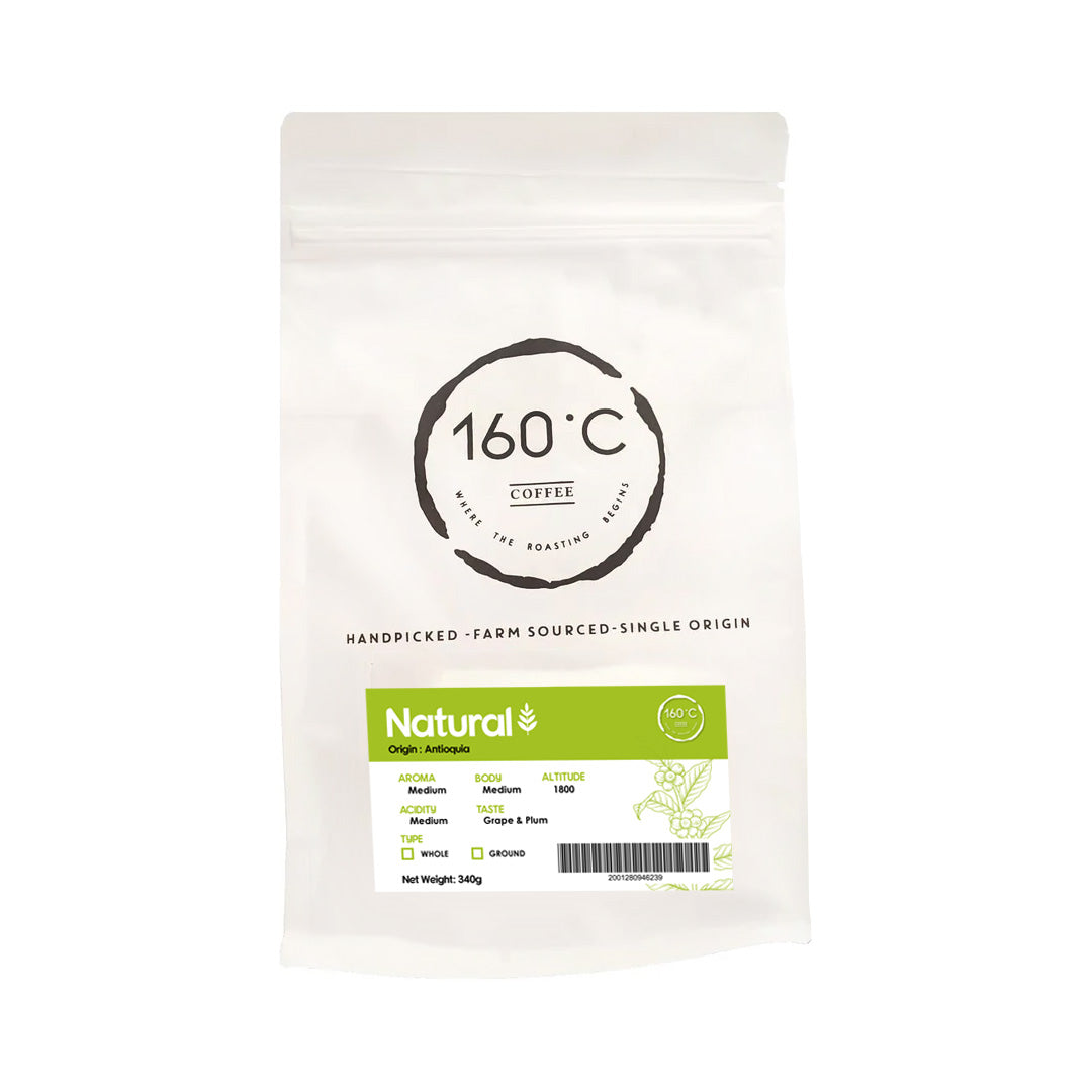 Coffee 160˚C Colombian Whole Coffee - Café Entero 340g
