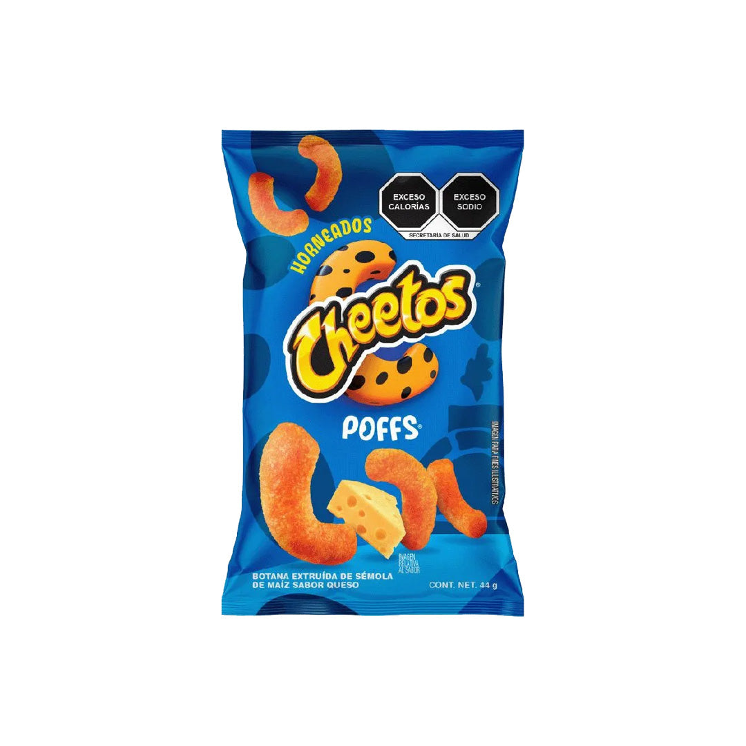 Sabritas Cheetos Poffs - Baked Cheese Snacks 110g
