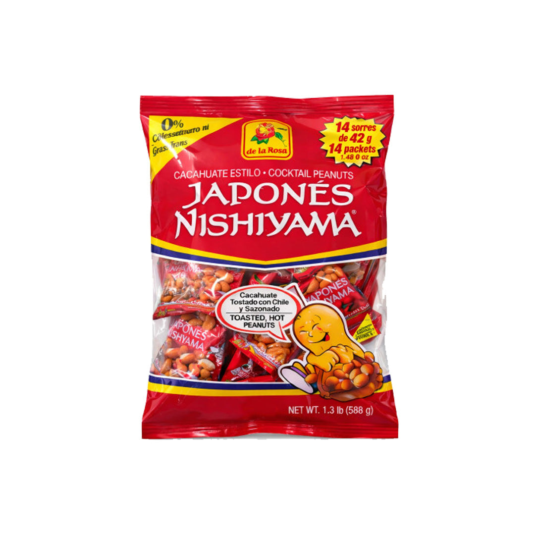 De La Rosa Cacahuate Japones - Japanese Nishiyama Cocktail Peanuts 588g