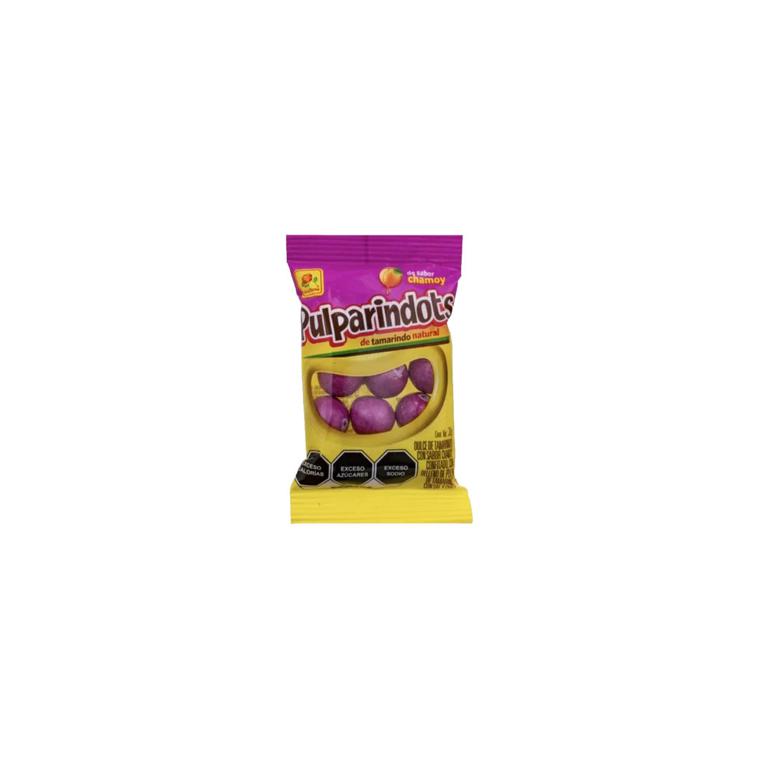 De La Rosa Pulparindots Apricot Chamoy - Candy with Liquid 30g