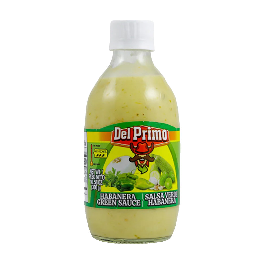 Del Primo Authentic Mexican Salsa Habanero-Verde 10.58oz (300g)