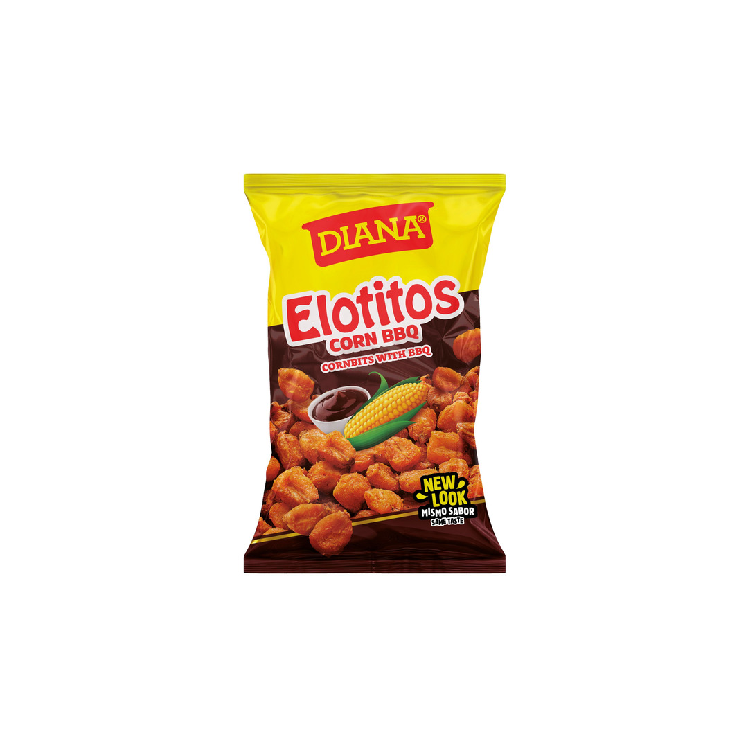 Diana Elotitos Corn BBQ – BBQ Flavored Corn Snacks - 4.05 oz