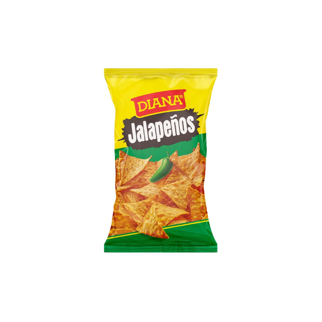 Diana Jalapeños – Jalapeño Flavored Tortilla Chips - 3.84 oz