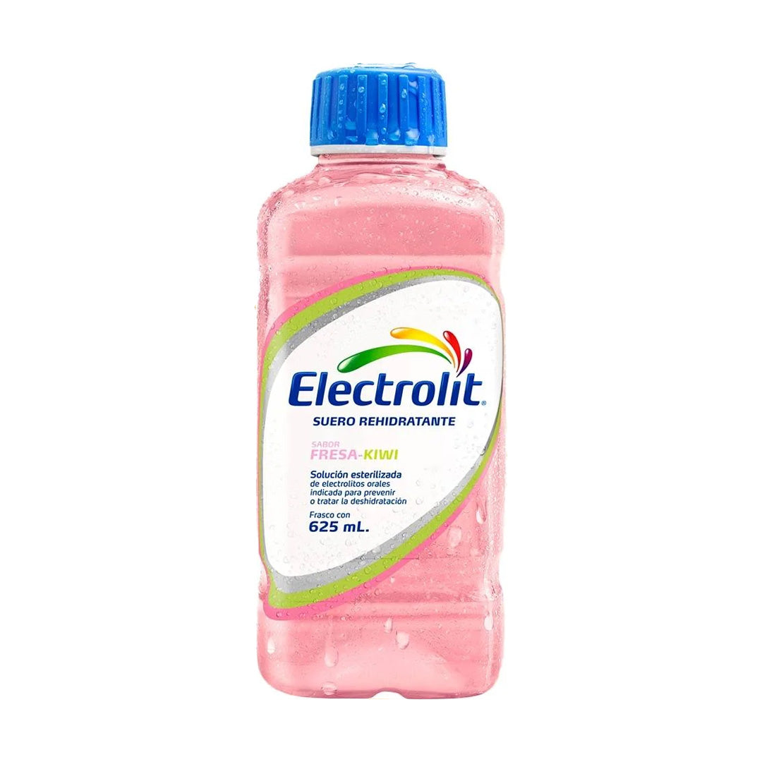 Electrolit Suero Hidratante de Fresa-Kiwi - Hydration Beverage & Recovery Drink w/Electrolytes Strawberry-Kiwi 625ml