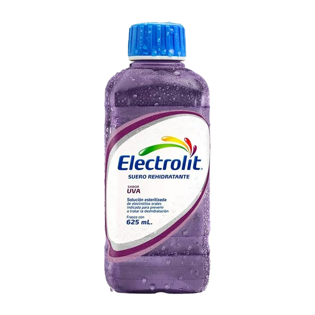 Electrolit Suero Hidratante de Uva - Hydration Beverage & Recovery Drink w/Electrolytes Grape 625ml