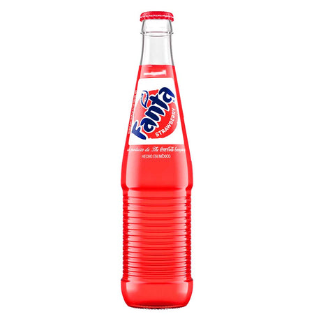 Fanta Refresco de Fresa - Strawberry Mexican Soda 17oz (500ml)