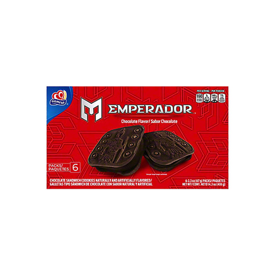 Gamesa Galletas Emperador Chocolate - Chocolate Cookies 405g |