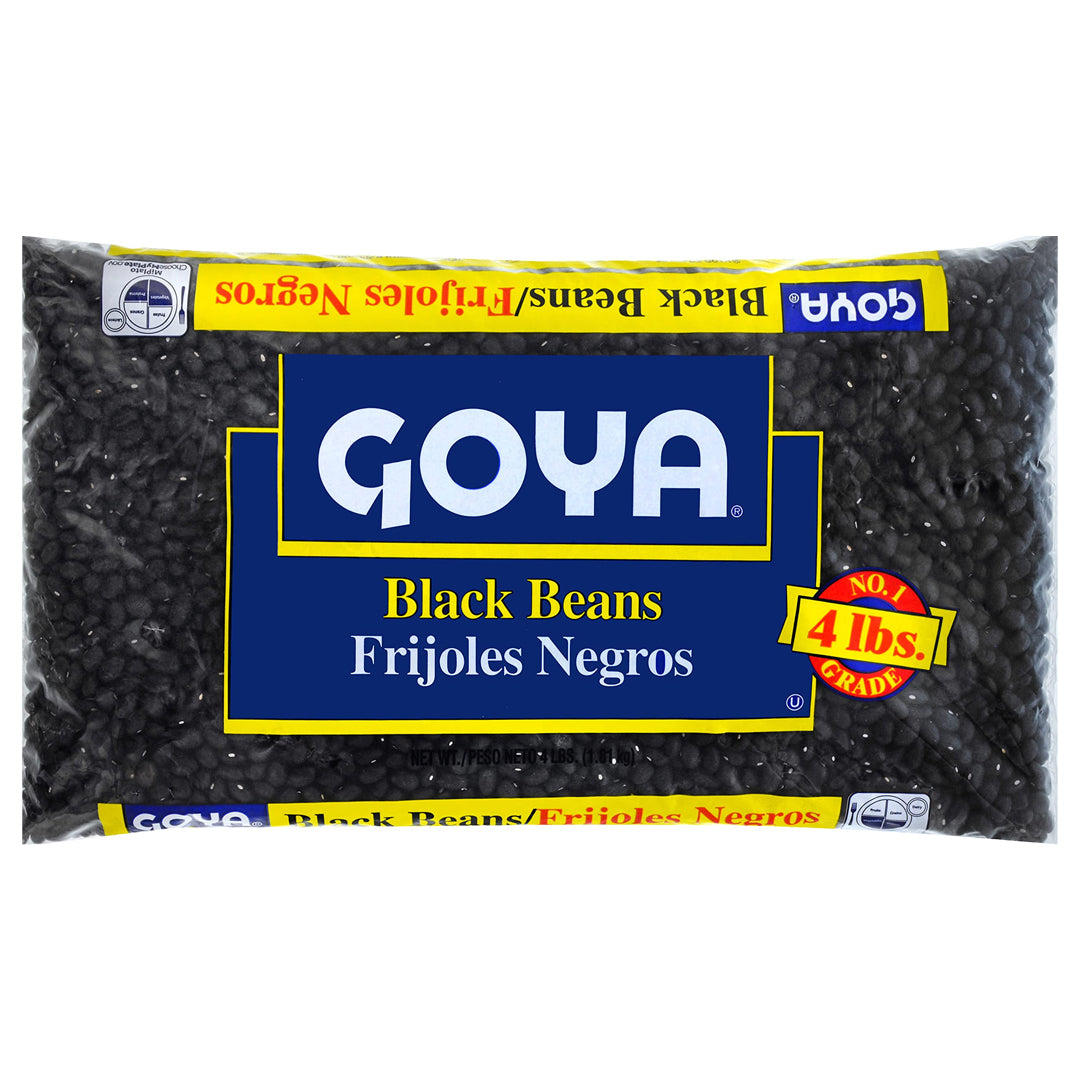 Goya Frijoles Negros - Black Beans 4lbs