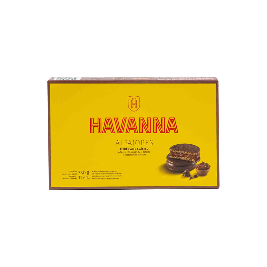 Havanna Alfajores - Chocolate Dipped Cookies 330g