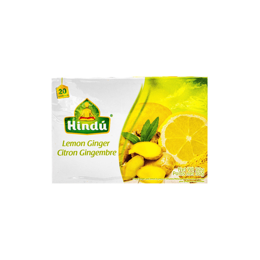 Hindu Té de Lemon Ginger - Limon & Gengibre Herbal Tea 18g