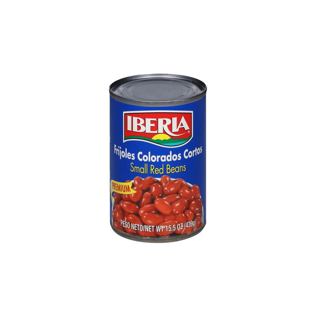 Iberia Frijol Rojo Colorado Corto - Premium Small Red Beans 439g