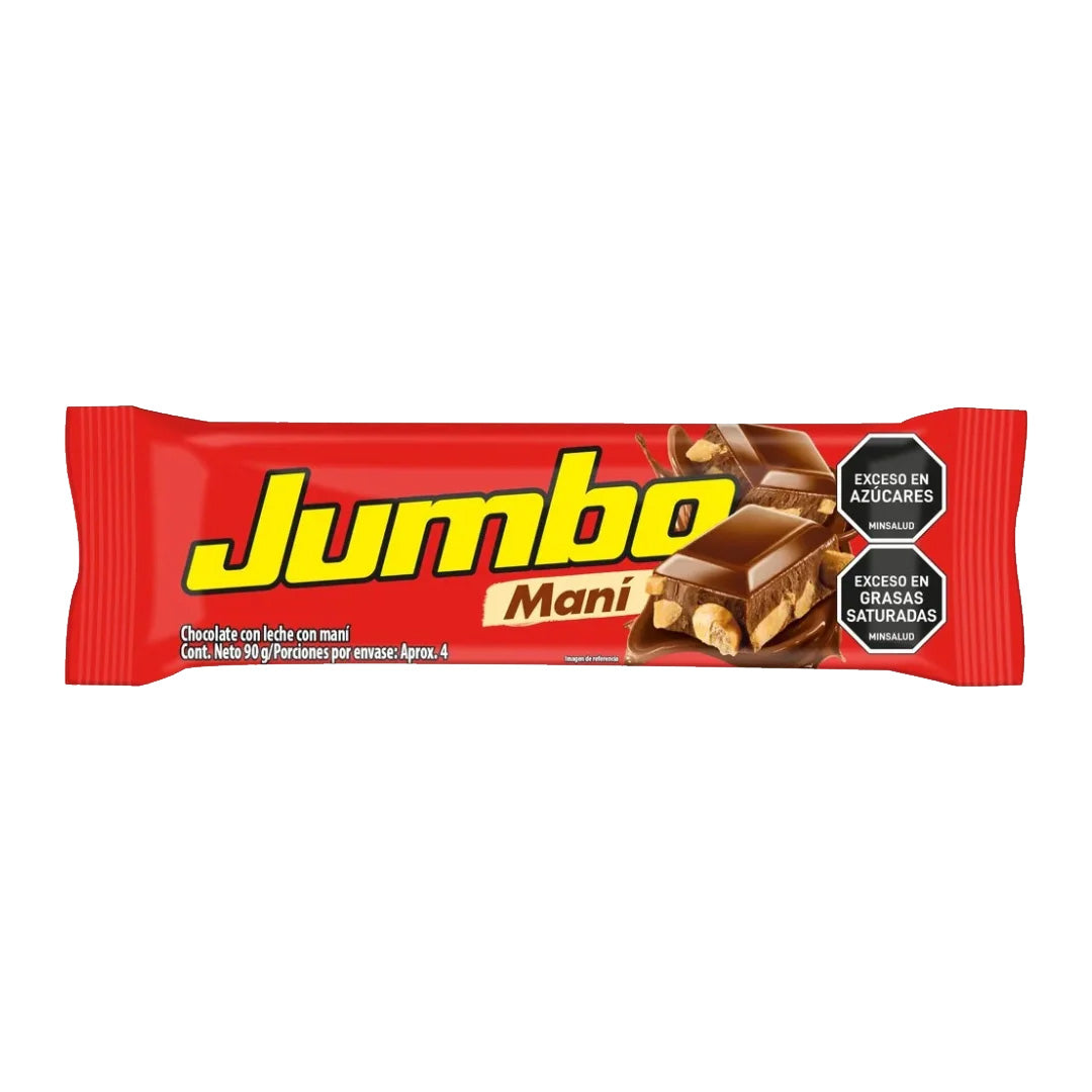 Jumbo Mani Chocolatina - Milk Chocolate with Peanuts 90g