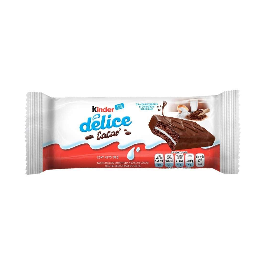 Kinder Delice Cacao - Chocolate Cake 39g