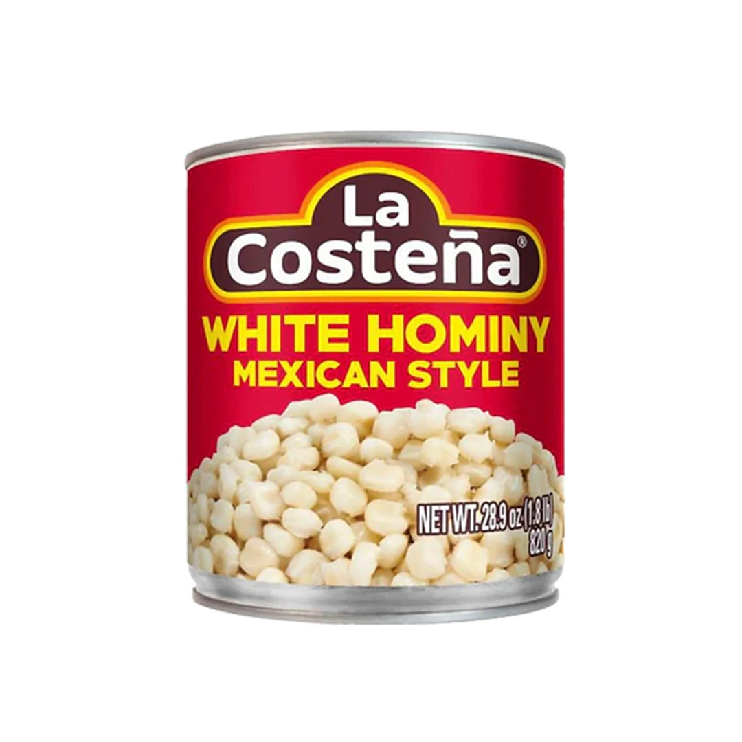 La Costeña Maiz Blanco - White Hominy Mexican Style 28oz (783g)