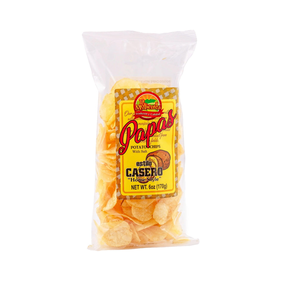 La Molienda Papas Caseras - Potato Chips 170g