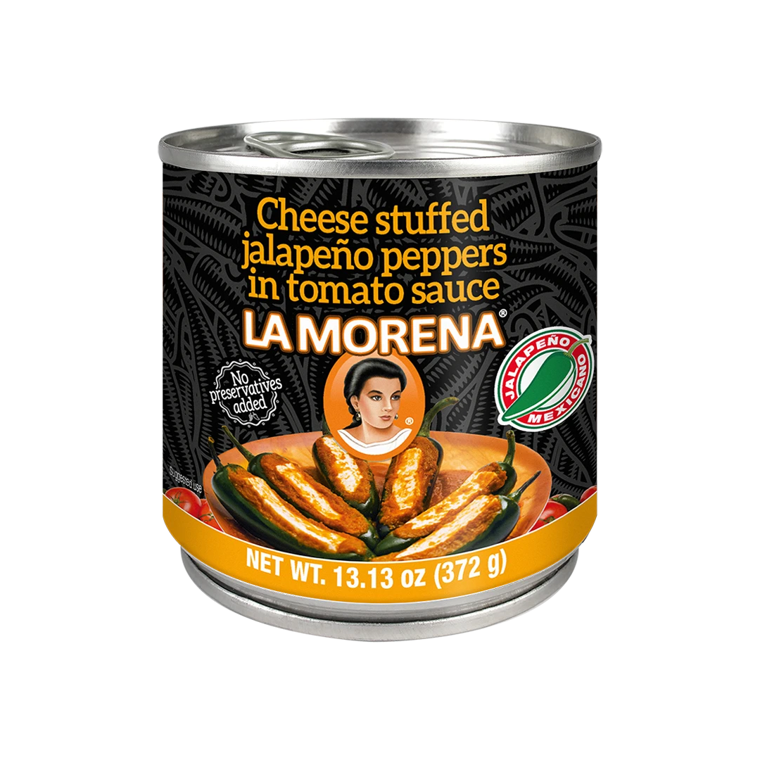 La Morena Jalapeños con Queso – Jalapeño Filled with Cheese 13.13oz