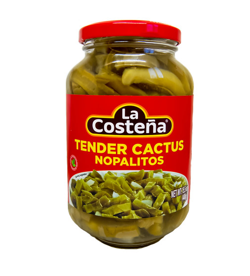 La Costeña Tender Cactus Nopalitos-15.5oz (440g)