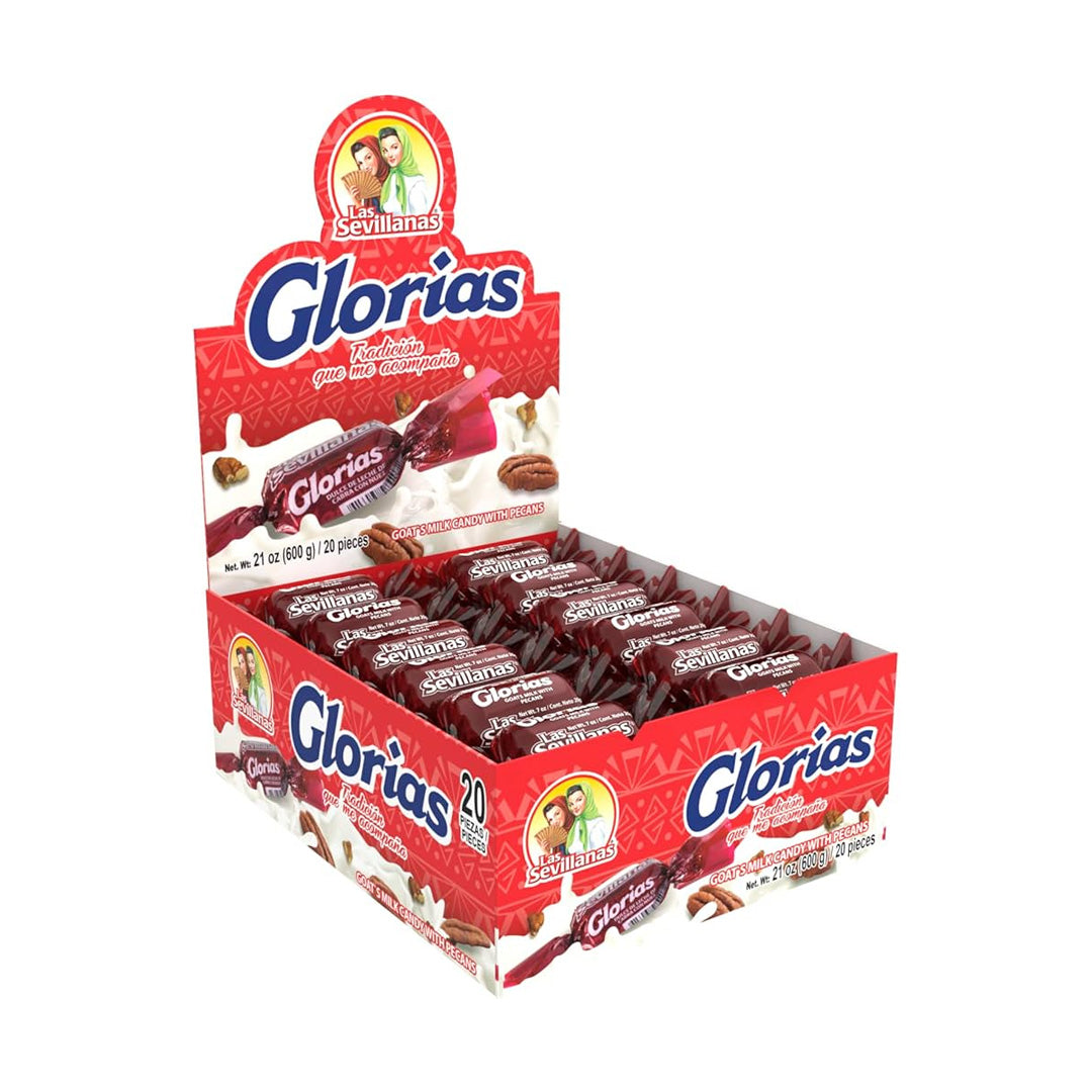 Las Sevillanas Gloria Dulce de Leche - Goat's Milk Candy with Pecans 21oz (600g)