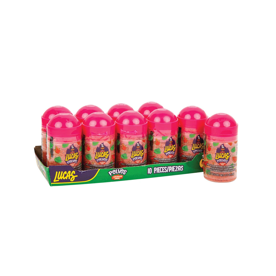 Lucas Polvos Sandia - Watermelon Powder 200g 10 Pack