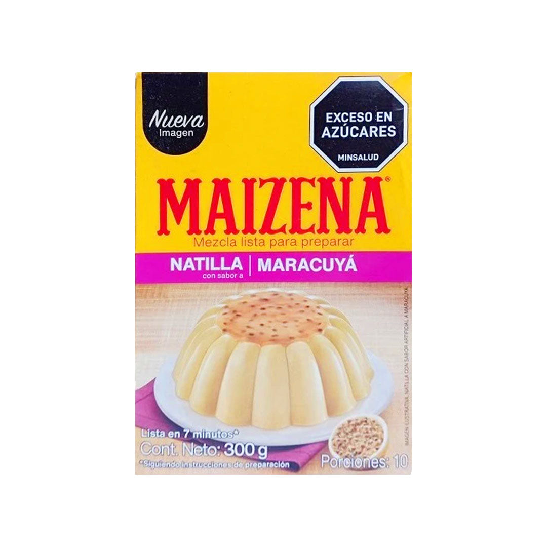 Maizena Natilla Sabor Maracuya - Passion Fruit Flavoured Custard Mix 300g