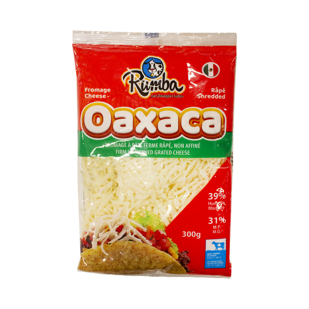 Rumba Queso Oaxaca Rallado - Shredded Oaxaca Cheese 300g