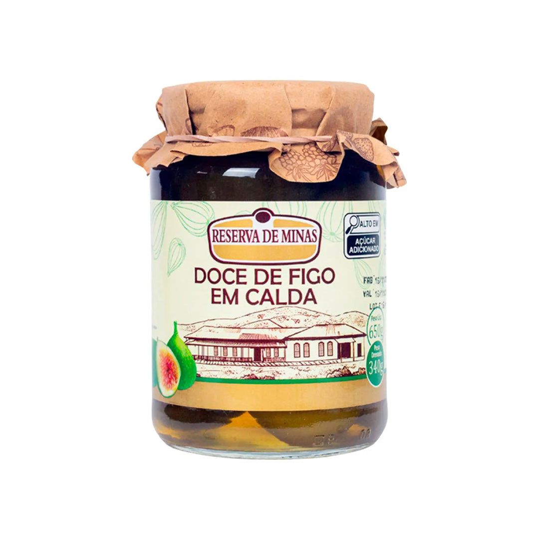 Reserva de Minas Doce de Figo Em Calda - Figs in Syrup 650g