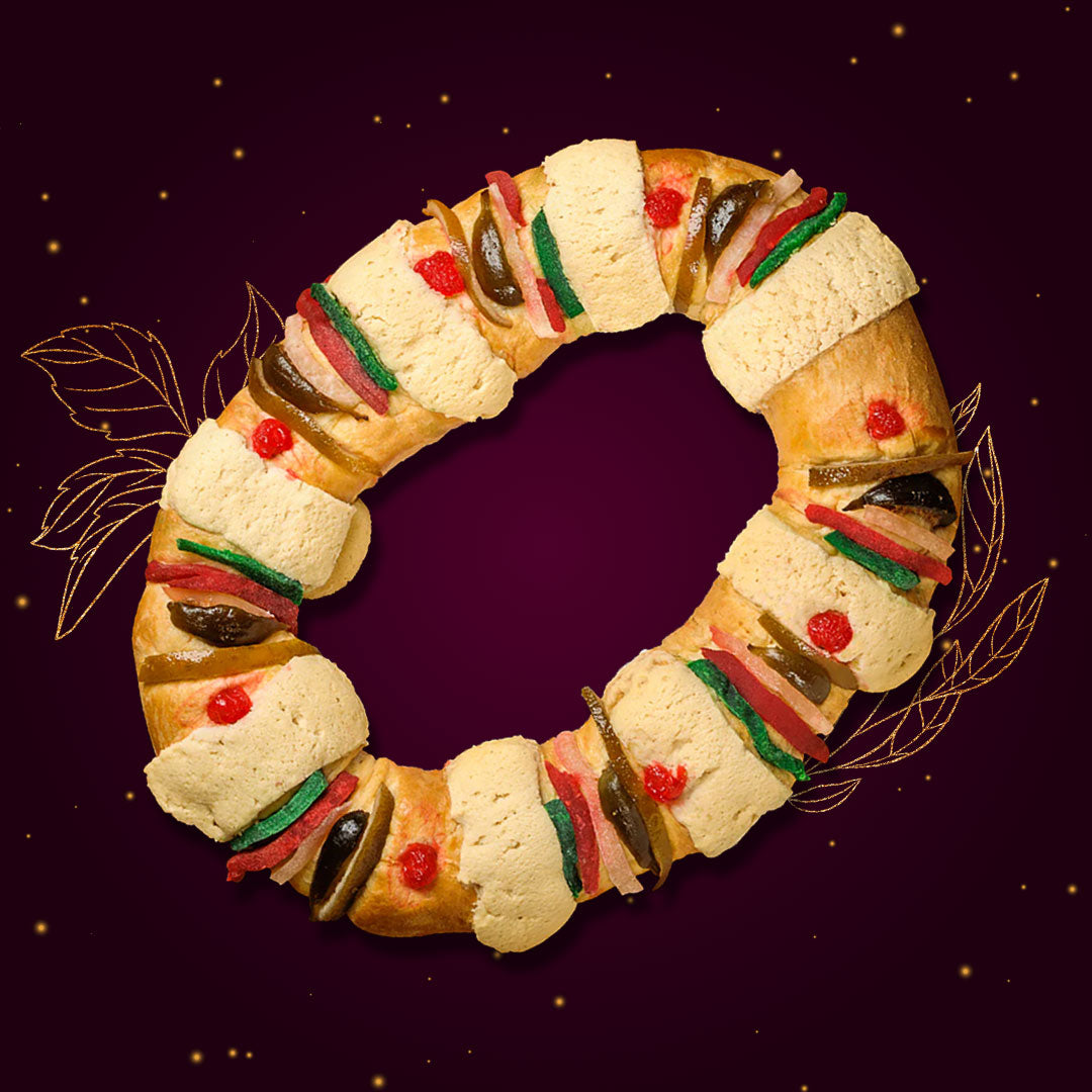 Rosca de Reyes Grande - Large Three Kings Bread - PRE-ORDER
