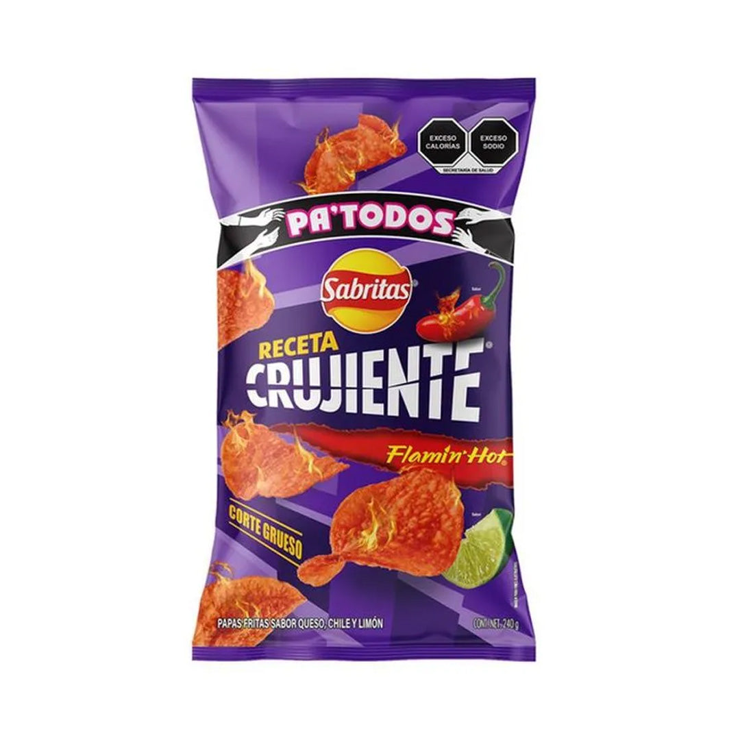 Sabritas Crujiente Flamin Hot 100g