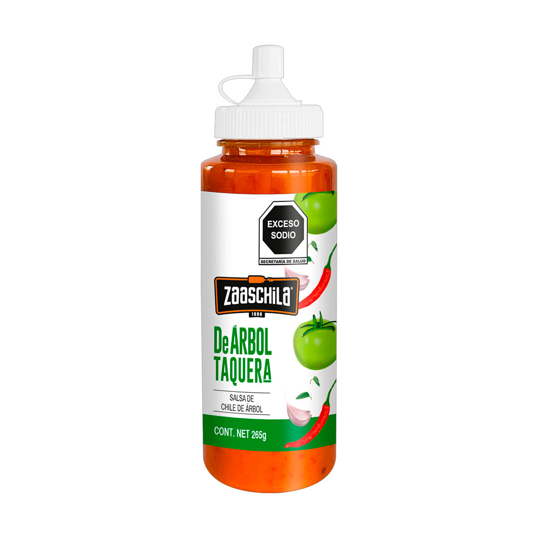 Salsa Zaaschila Salsa de Arbol - Homestyle Hot Sauce 9oz (265g)