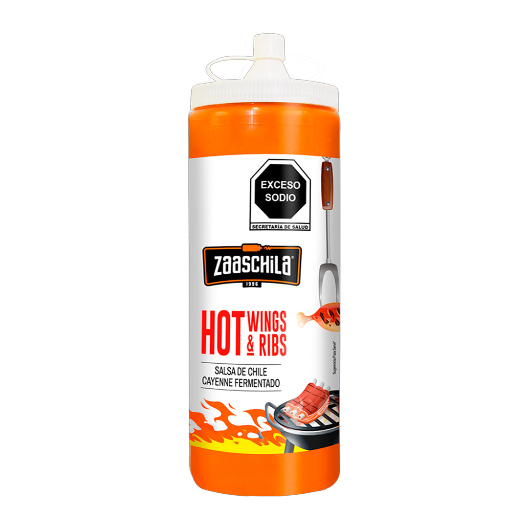 Salsa Zaaschila How Wings & Ribs Hot Sauce 15oz (440g)
