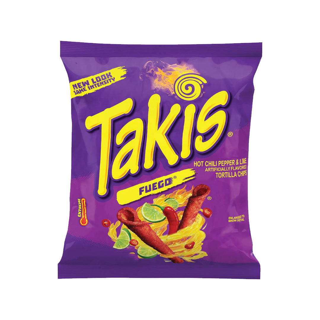 Barcel Takis Fuego - Spicy Potato Chips 3.25oz (92.3g)