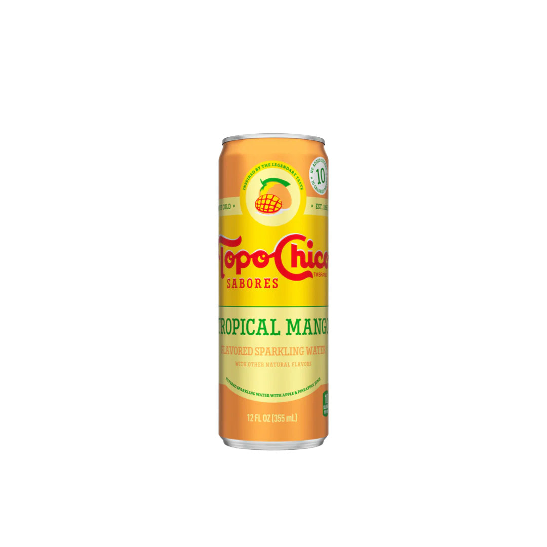 Topo Chico Tropical Mango Mineral Water 12oz