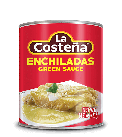 La Costeña Enchilada Salsa Verde -  La Costeña Green Enchilada Sauce 14.36oz