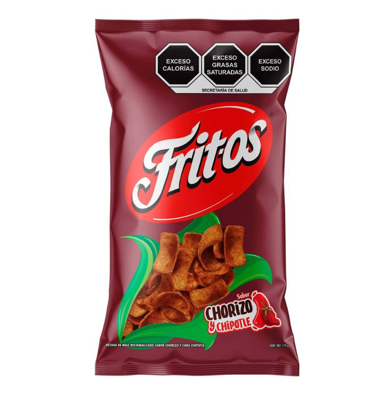 Sabritas Chorizo & Chipotle Snacks-170g
