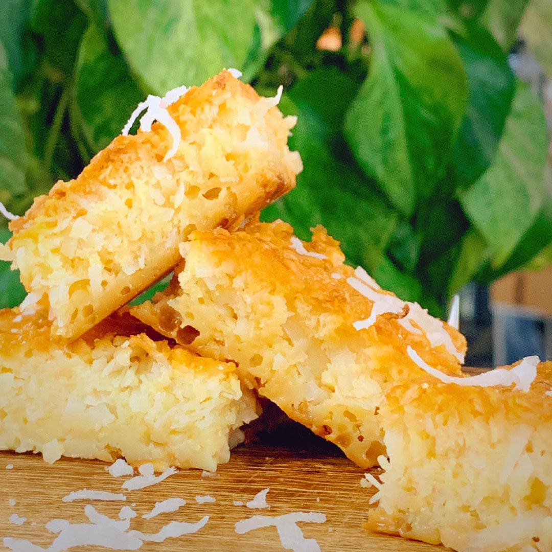 Pastel de Coco Brasileño Cocada - Brazilian Coconut Cake