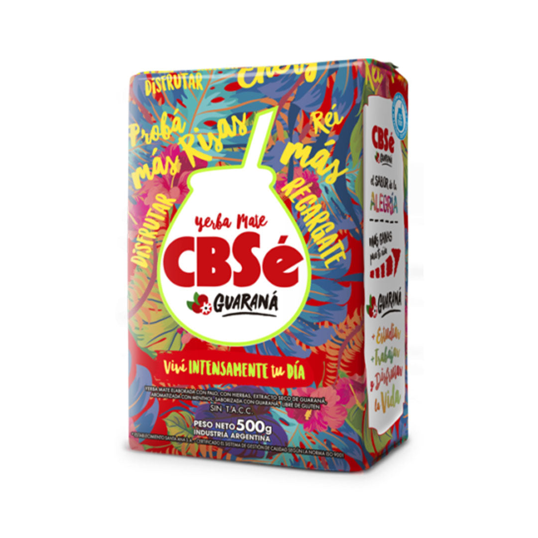 CBSé Yerba Mate Energia Guarana - Herbal Tea 500g