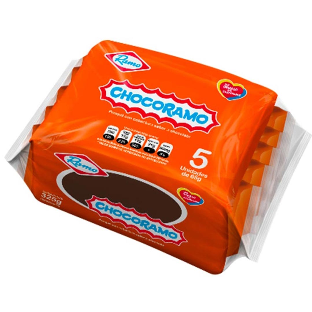 Ramo Chocoramo - Chocolate Covered Cake 5 Pack