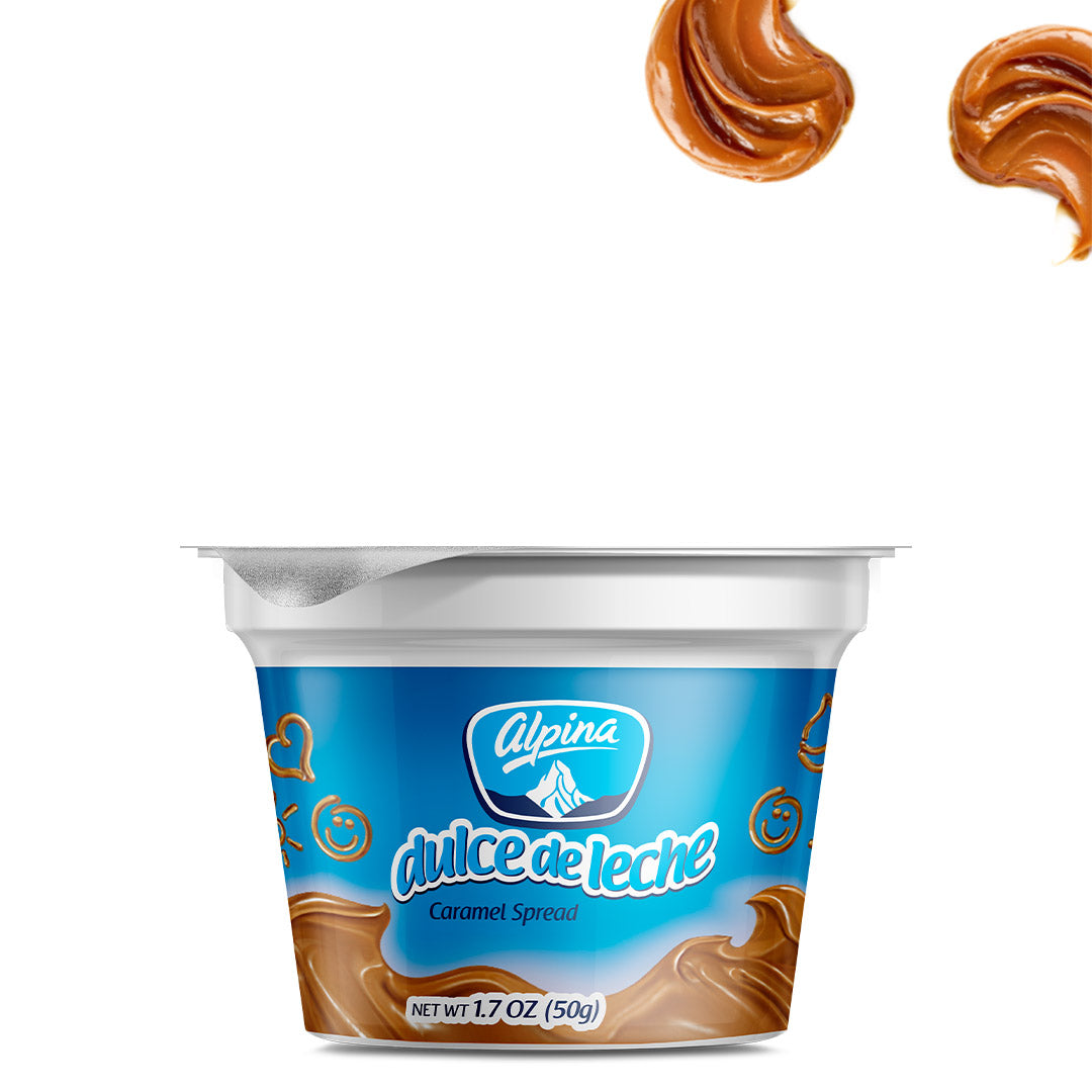 Alpina Dulce de Leche Mini - Mini Caramel Spread 50g 6 Pack