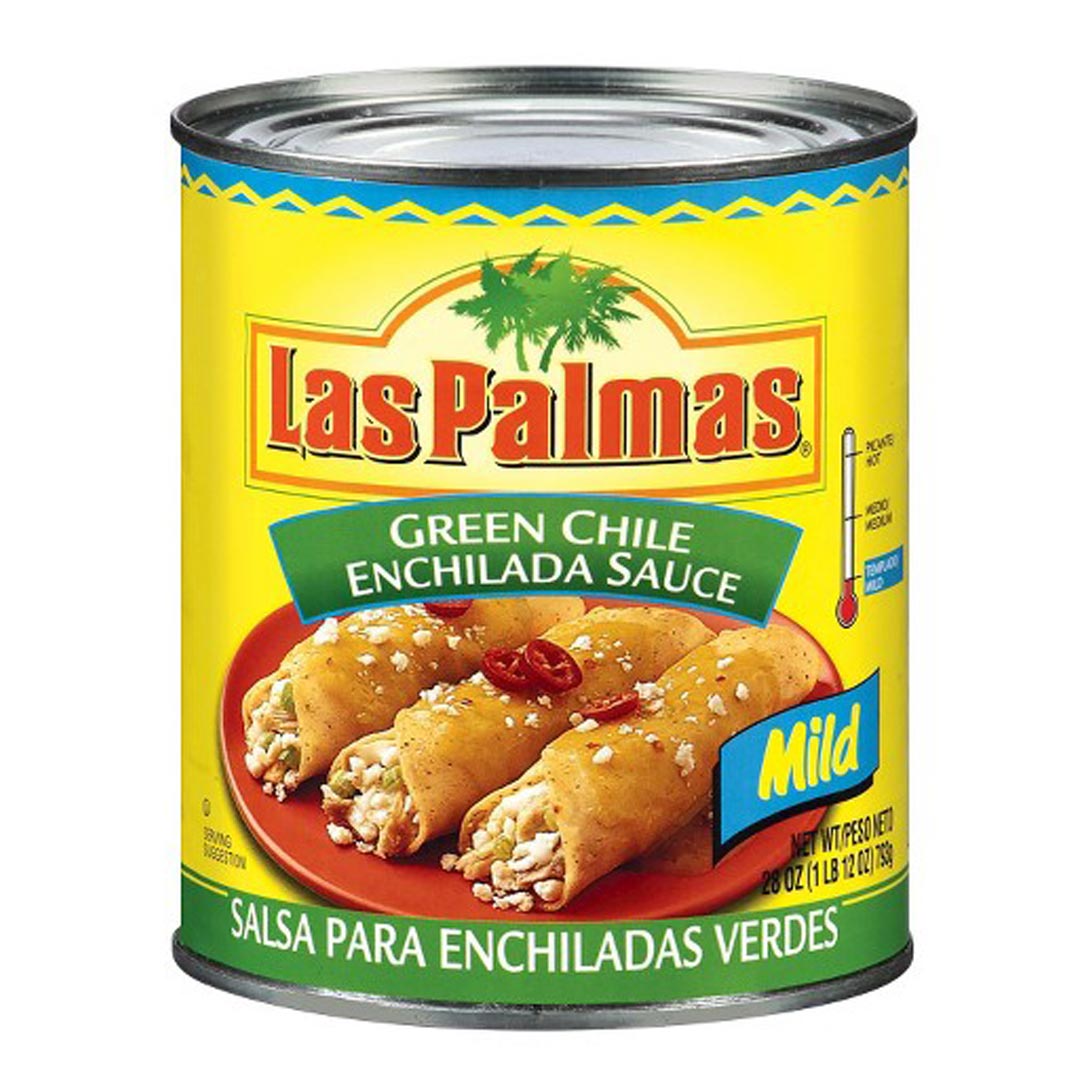 Las Palmas Salsa Verde - Green Enchilada Sauce 28oz (793g)