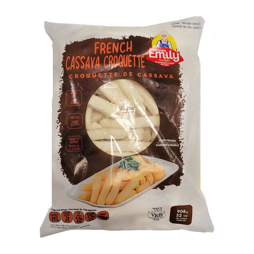 Abuela Emilia Croquetas Yuca Francesa - French Cassava Croquette Frozen