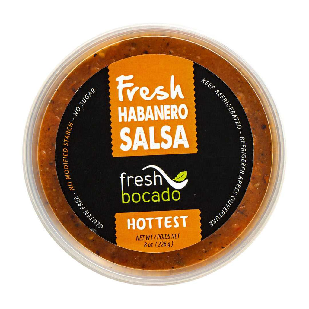 Extra hot habanero salsa