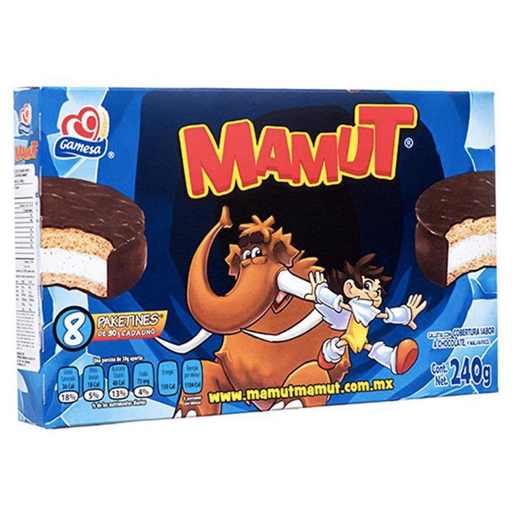 Gamesa Mamut - Chocolate Covered Marshmallow Cookies - Unimarket