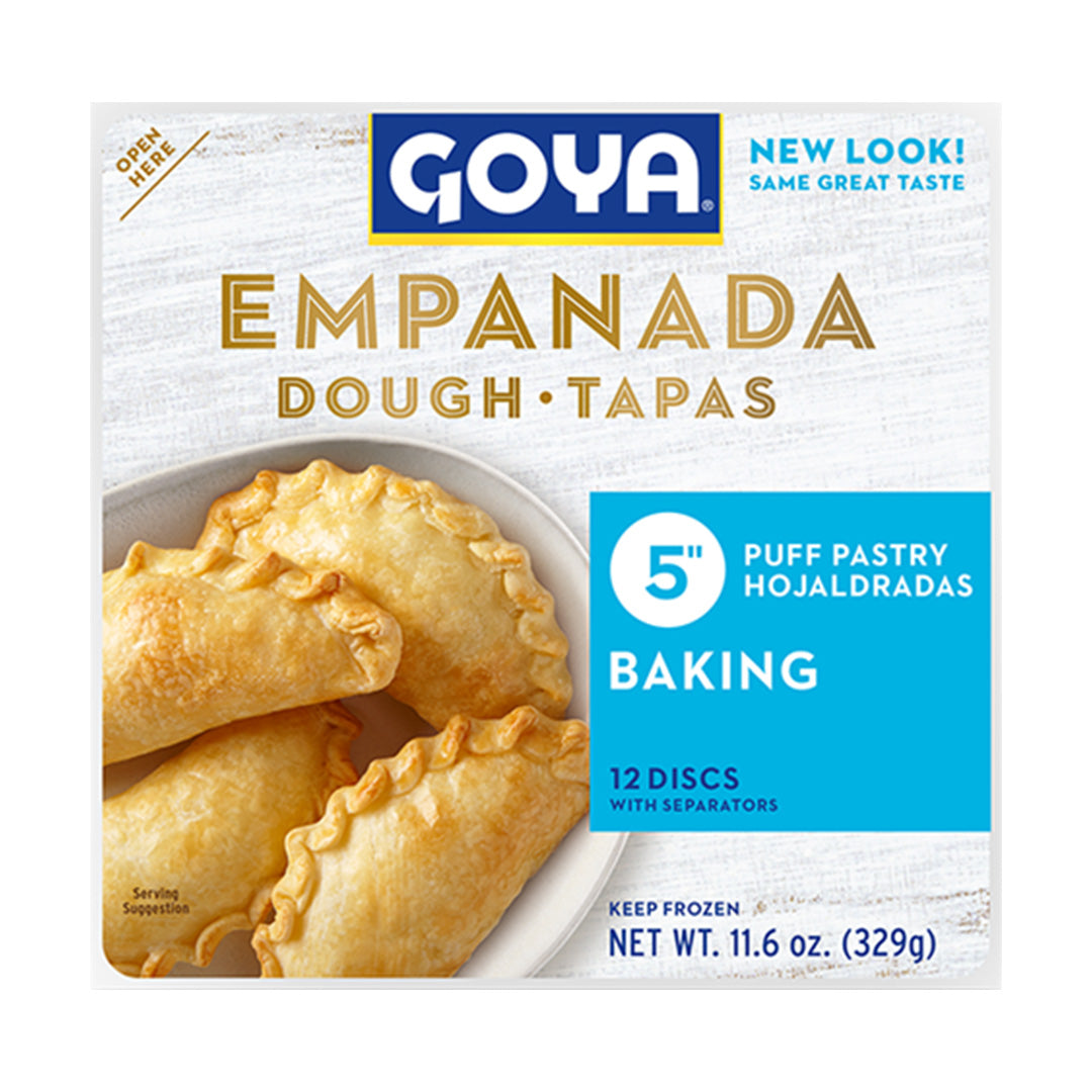 Goya Tapas Hojaldrada - Dough-Puff Pastry for Baked Empanadas 330g