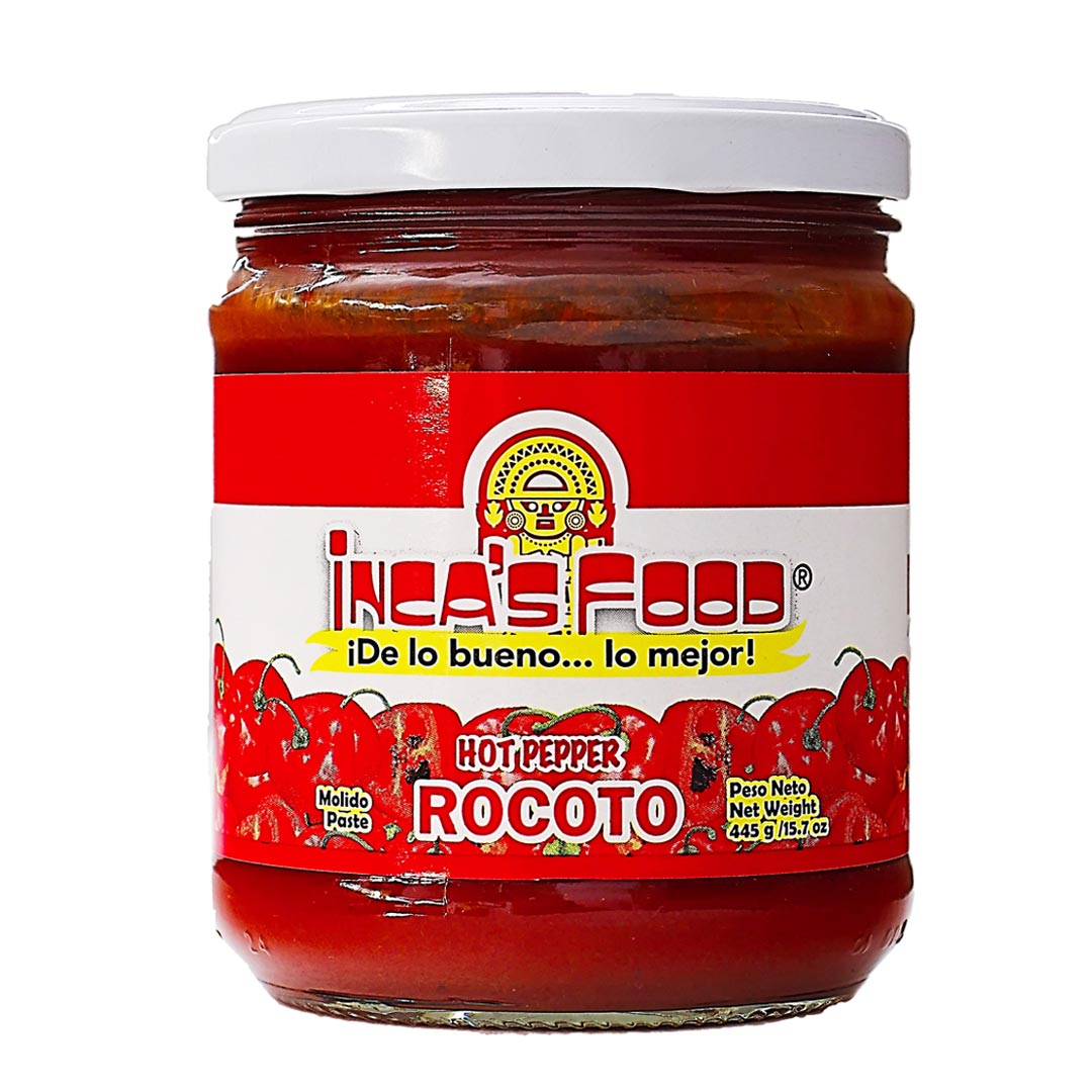 Inca's Food Rocoto Hot Pepper Paste 15.7oz (445g)