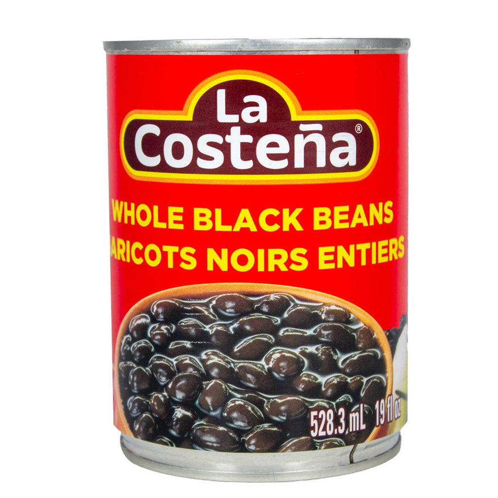 La Costeña Frijoles Negros Enteros - Whole Black Beans 19oz - Unimarket