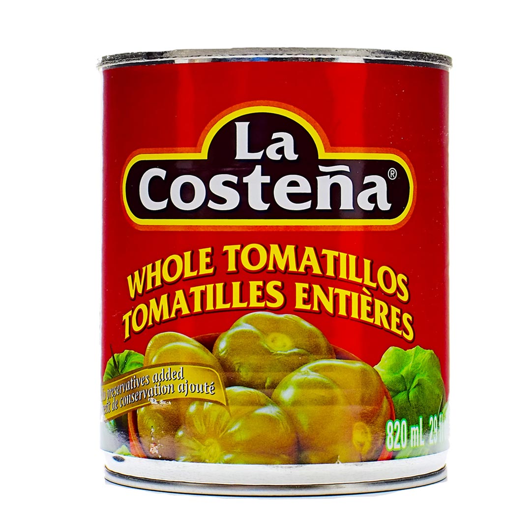 La Costeña Tomatillo Verde Entero - Whole Green Tomatillo 29oz