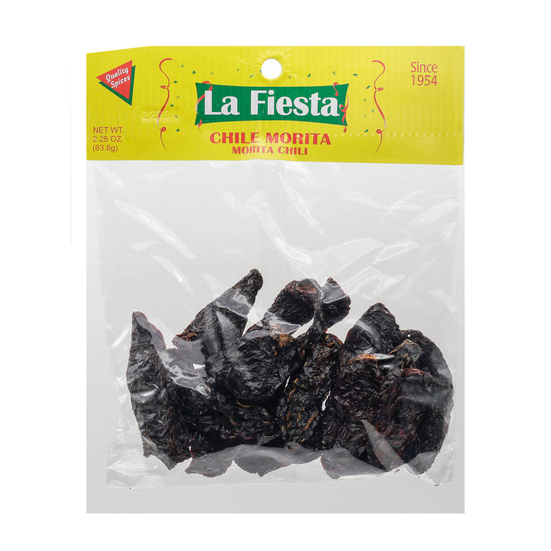 La Fiesta Chile Morita Entero - Whole Morita Chile 2.25oz (63g)